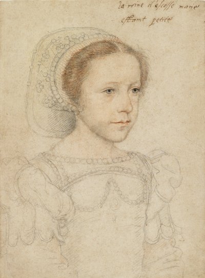 Portrait of Mary, Queen of Scots, c.1549 by François Clouet